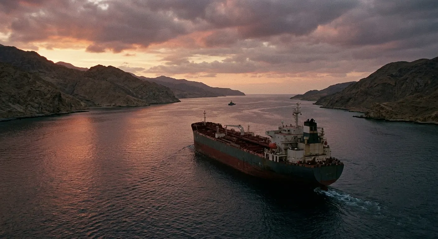 Oil Tanker Traffic Disappears From Strait of Hormuz